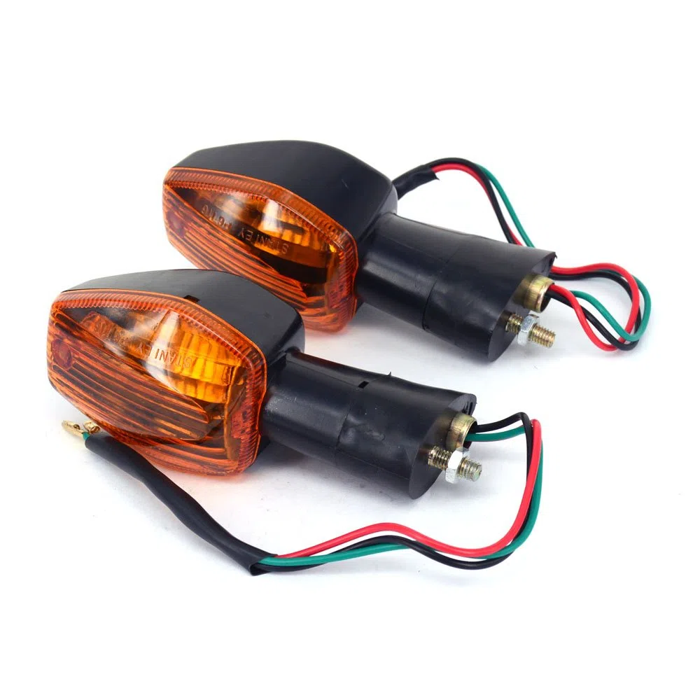 JFG RACING Intermitentes Moto,Intermitentes Luces Intermitentes Lámpara Indicadores Ambar para CBR600RR 2003-2006 CBR1000RR 2004-2007 Lámpara Intermitente de Doble Deporte
