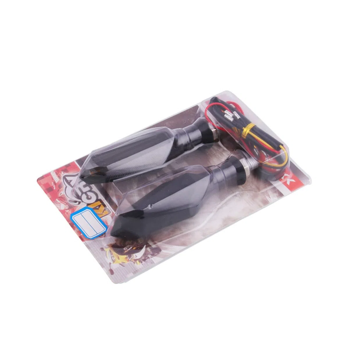 ERINGOGO Luz Trasera de Motocicleta Intermitentes LED Homologados, Doble Flecha Luminosa, Material Abs, bajo Consumo y Larga Duración para Modelos de Motocicleta y Cbr250r