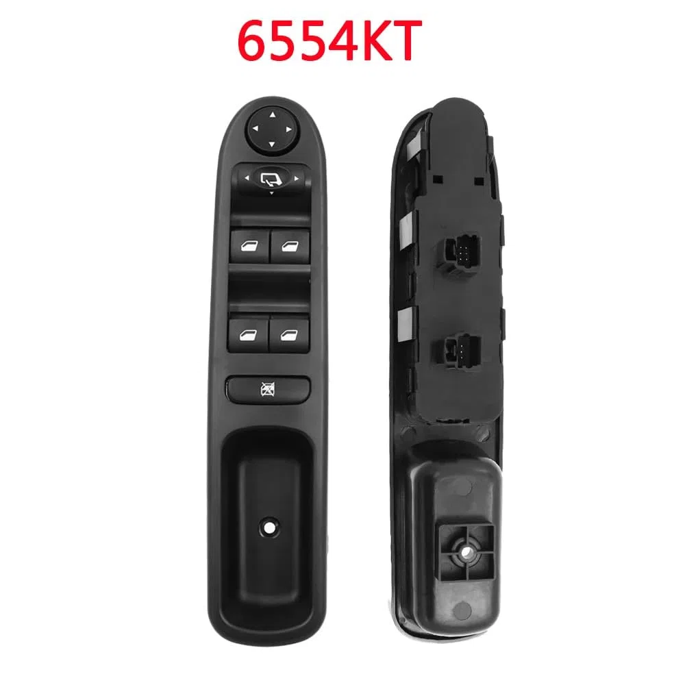 6554KT 6554.KT 9 Pin Lado del conductor Ventana Interruptor Eléctrico Elevalunas Interruptor Para 307 307SW 307CC Para Peugeot 307 307CC 307SW 2003-2014