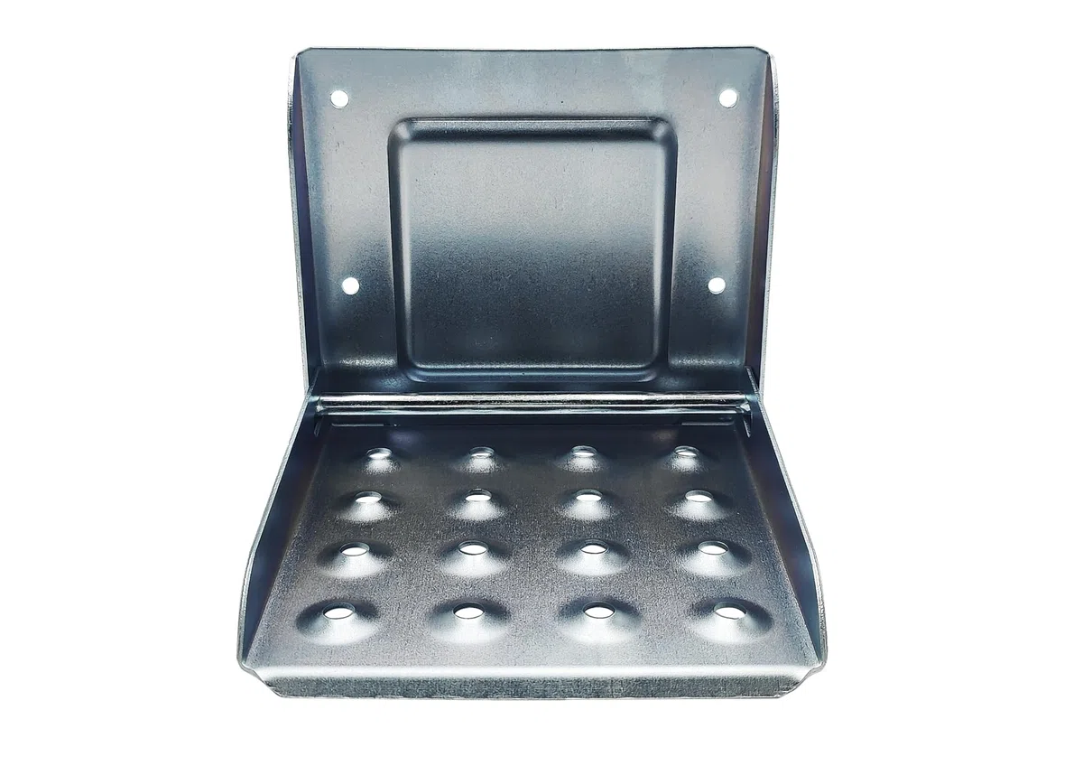 PACK DE 2 UNIDADES ESCALERA ESTRIBO PELDAÑO ACERO CINCADO PARA CAMIÓN, REMOLQUE, SEMIRREMOLQUE, FURGÓN, 4x4, CARAVANAS