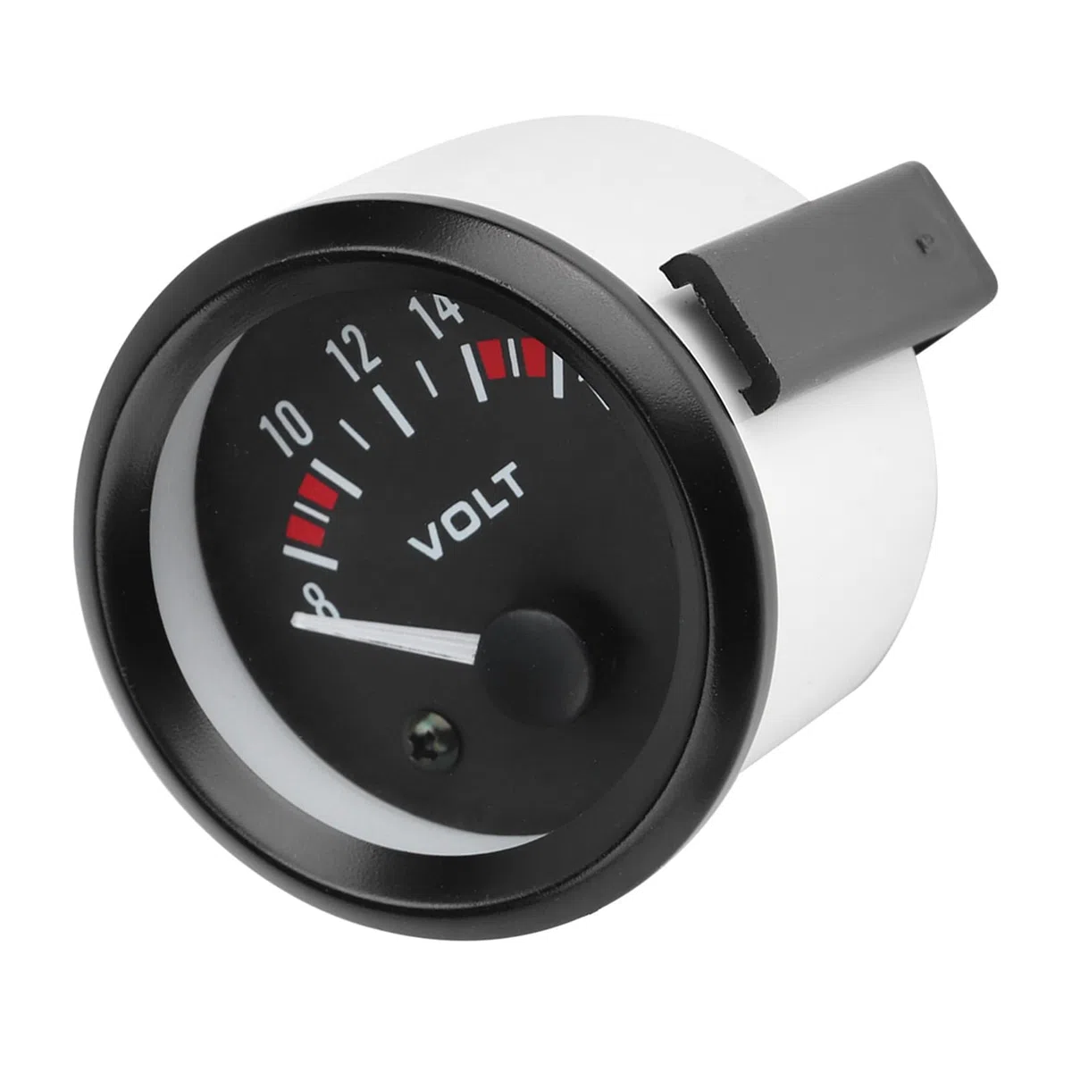 aqxreight de Voltaje para Coche 52mm Medidor de Voltaje 8 16V BX100007 Compatible con la Mayoría de Vehículos Indicador Preciso de Batería y Eléctrico