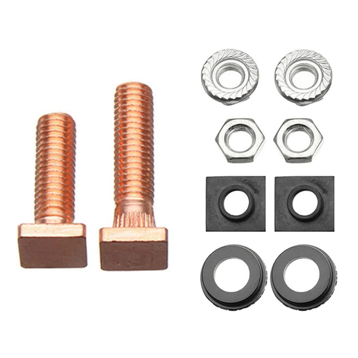 Compatible para 028000-3600 Autometenoid Reparación Contacto Émbolo Set Durable Motor Starter Rebuild Accesorios