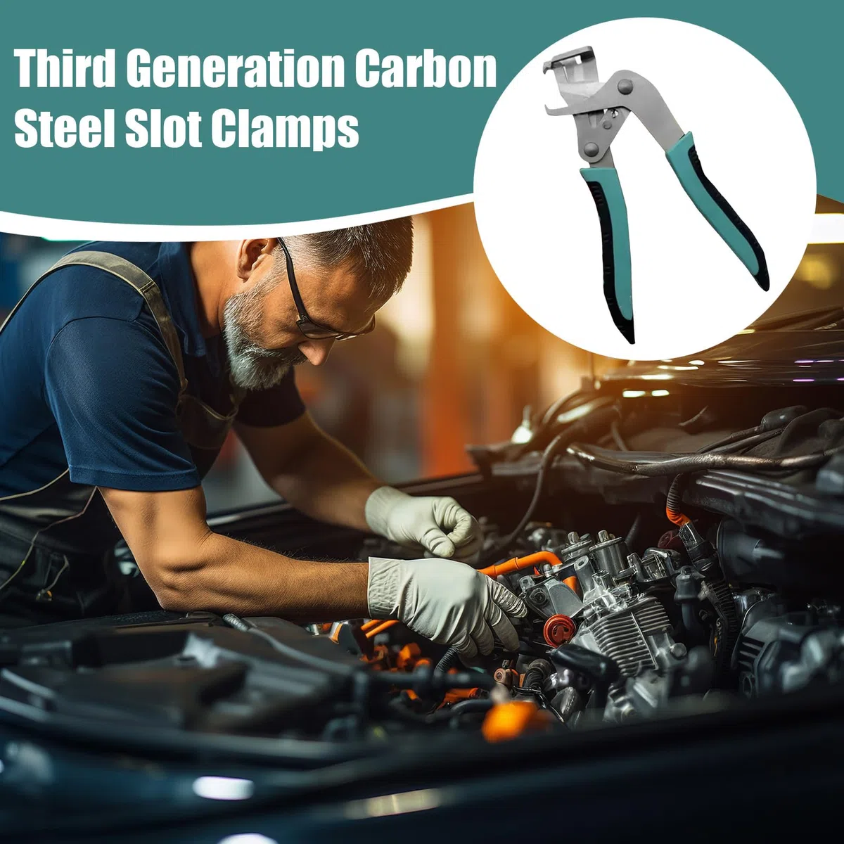 Genérico Car Clip Pliers and Disassembly Tools, Efficient Multi-Functional Automotive Pliers, Easy To Remove Fasteners, Clips, Buckles, and Rivets