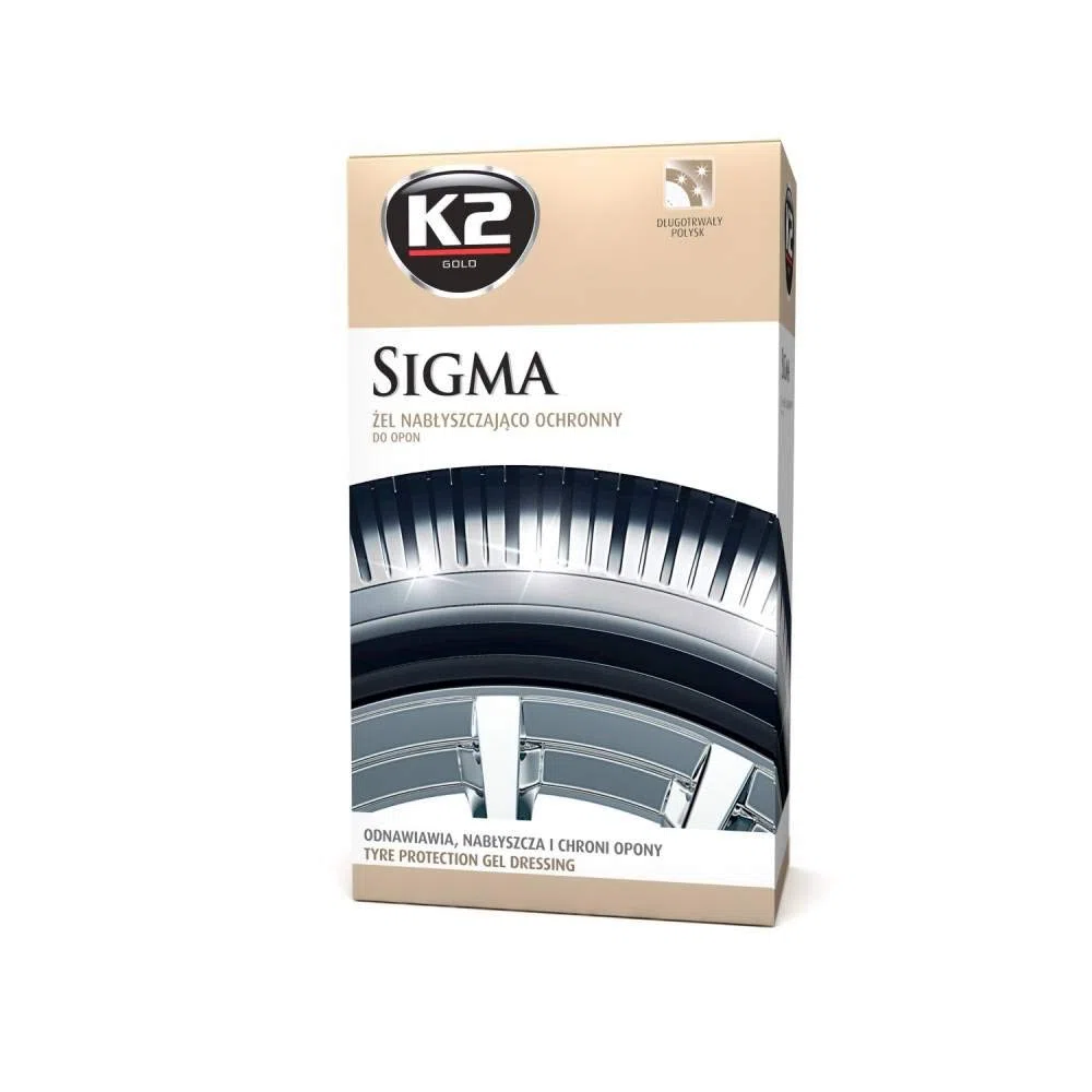 K2 Oro Premium neumático atención Beautiful Negro neumático Gel Polaco Sigma, Larga duración, con Gel 500 ml