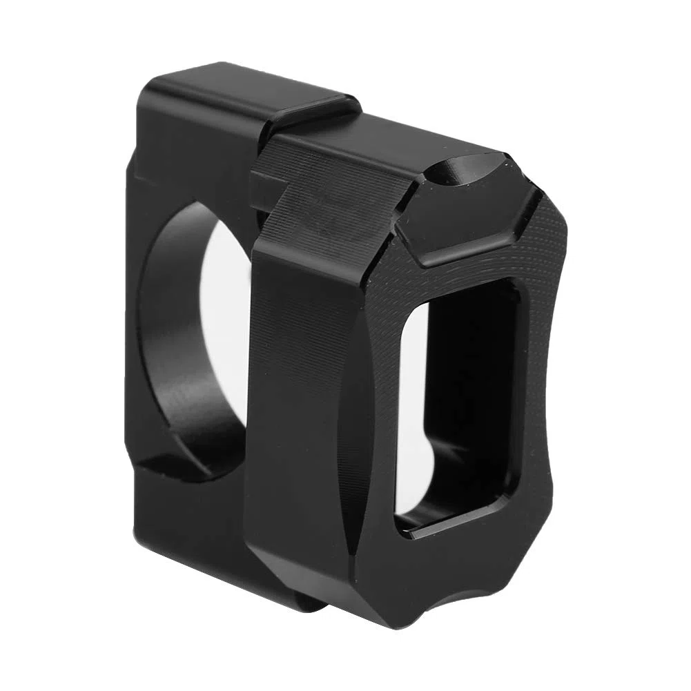 Akozon Speed ​​Gear Display Holder Motocicleta Universal CNC Aleación de aluminio Speed ​​Gear Display Indicator Holder Soporte 22mm a 28.6mm