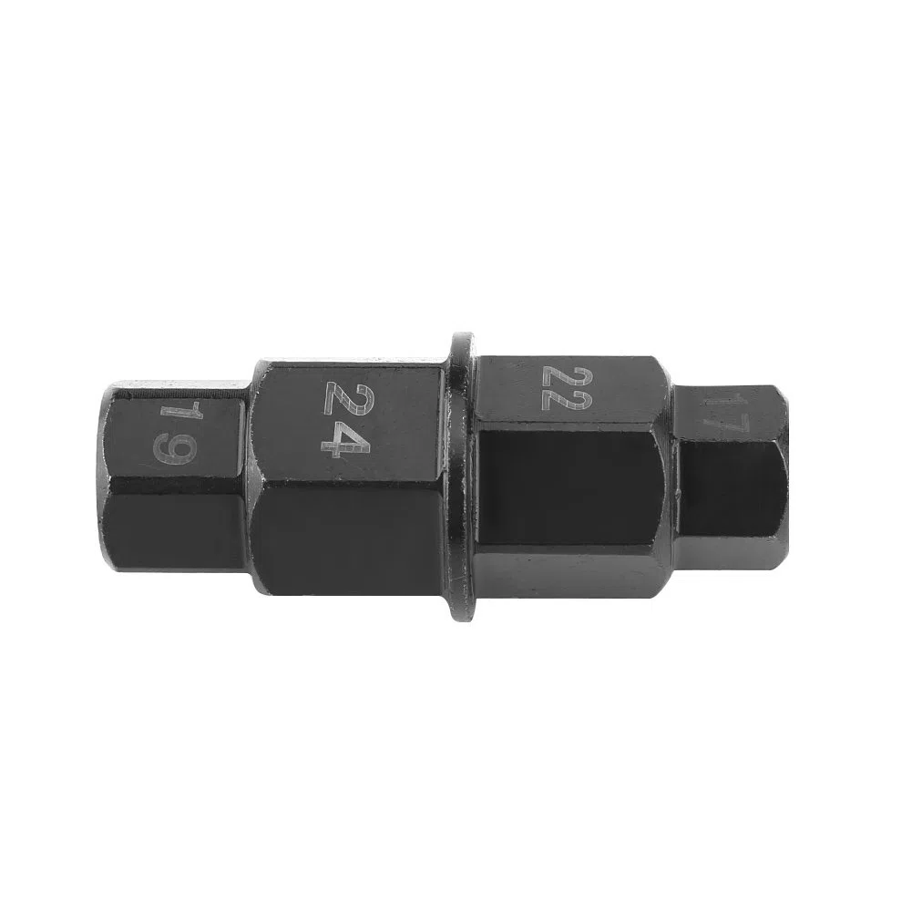 Herramienta de eje hexagonal 4 en 1 para motocicleta, eje hexagonal, herramienta de destornillador de husillo Allen, 17, 19, 22, 24 mm, para motocicleta, herramientas manuales de rueda delantera y