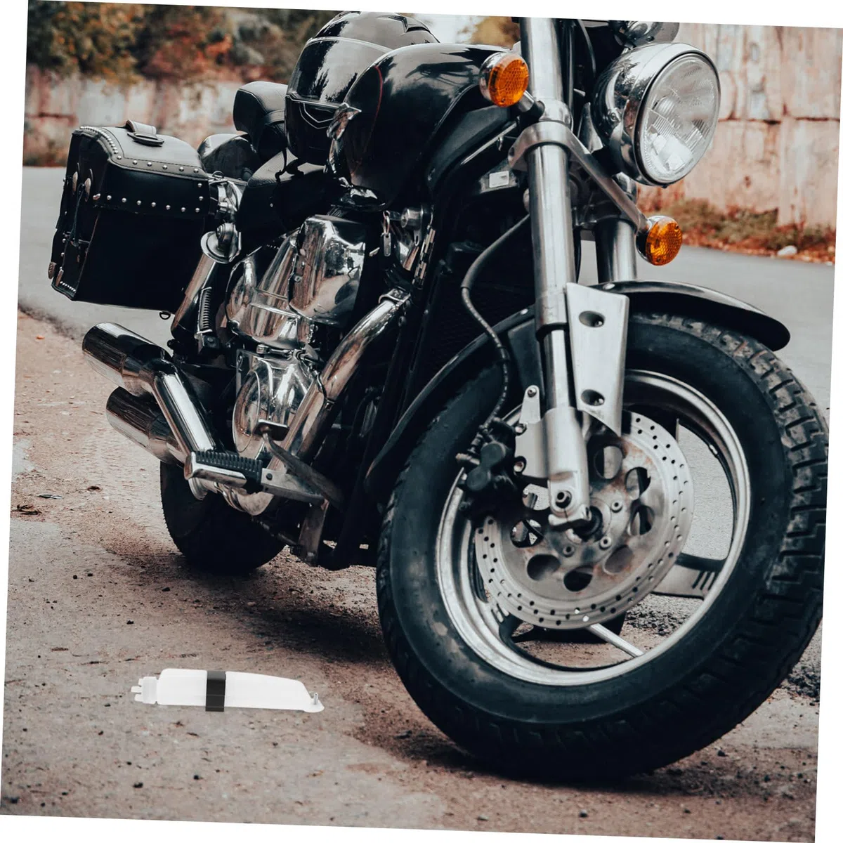 Depósito De Expansión De Refrigerante Para Motocicleta Anticongelante Fácil De Instalar Compatible Todoterreno