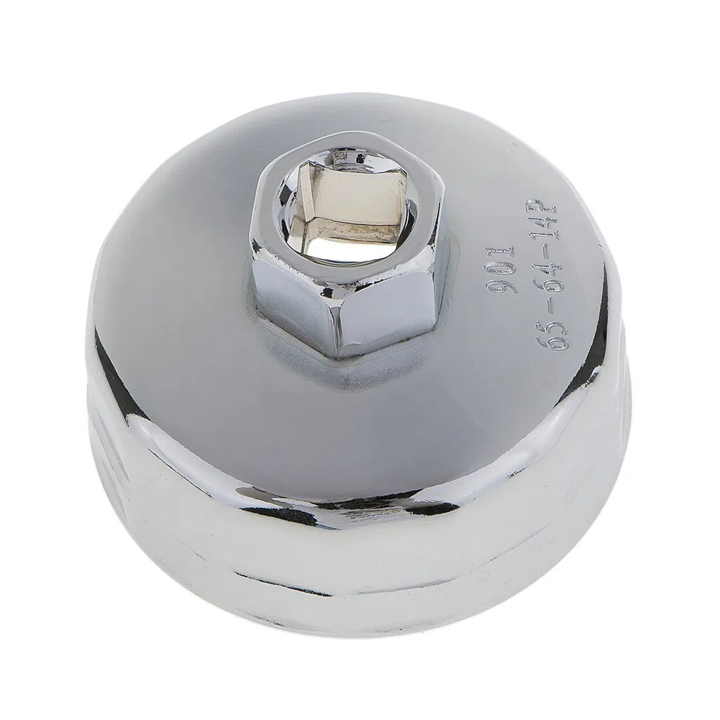 Llave de Vaso para Extracción de Filtro de Aceite de 65 Mm Y 14 Estrías, Modelo 901