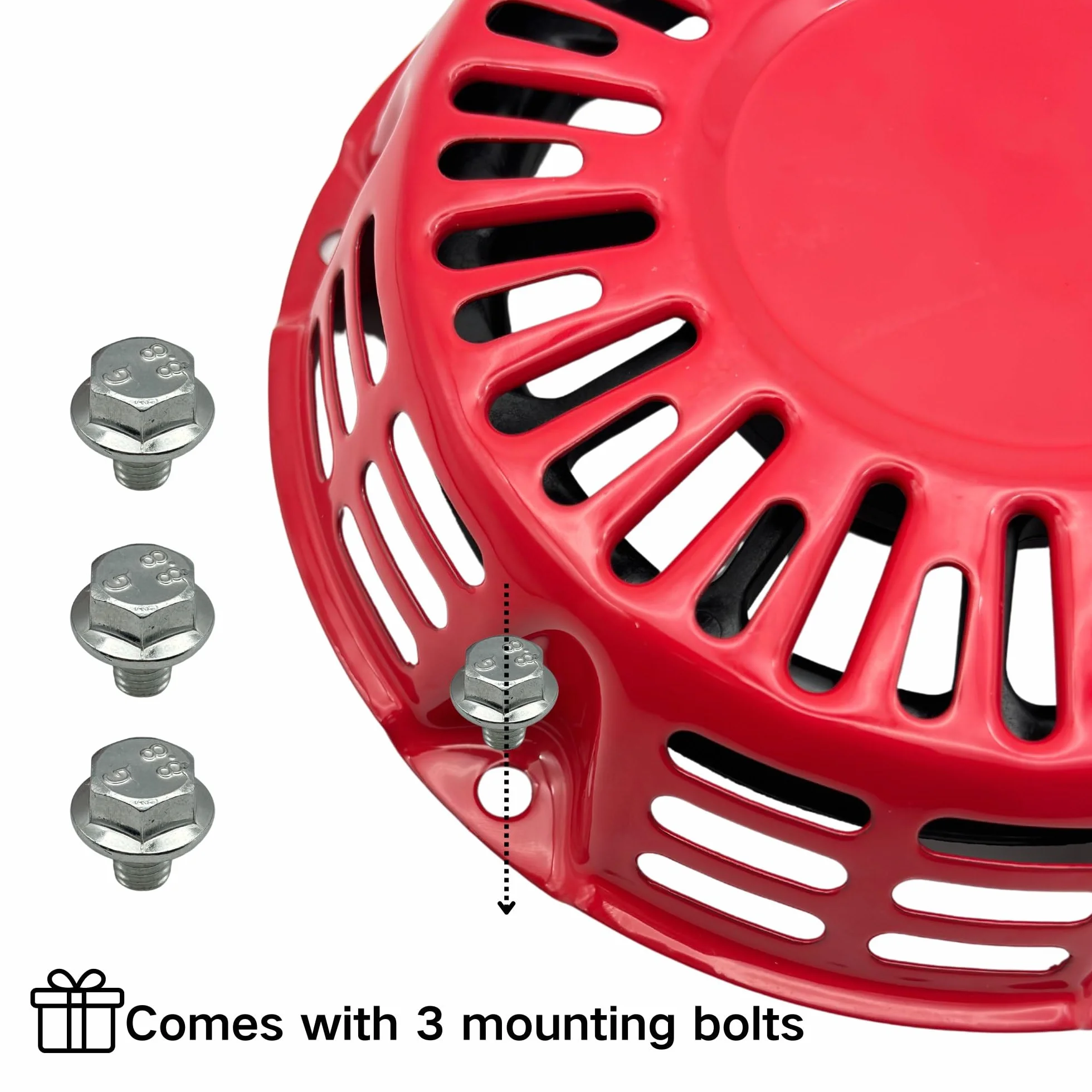 Lanzador GX160 Seilzugstarter para Honda GX200 GX120 Pull Cord Replacement Red 28400-ZH8-023ZB 28400-Z0T-003ZB 28400-Z4M-305ZB
