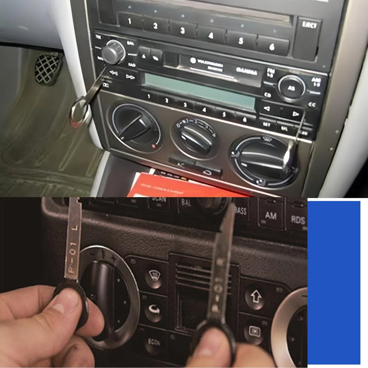 20 Pz Herramientas de Desmontaje de Audio Automóviles, Kit de Herramientas de Extracción de Radio Automóvil, Herramientas de Eliminación de Radio de Coche, Llaves de Extracción de Estéreo para Coche