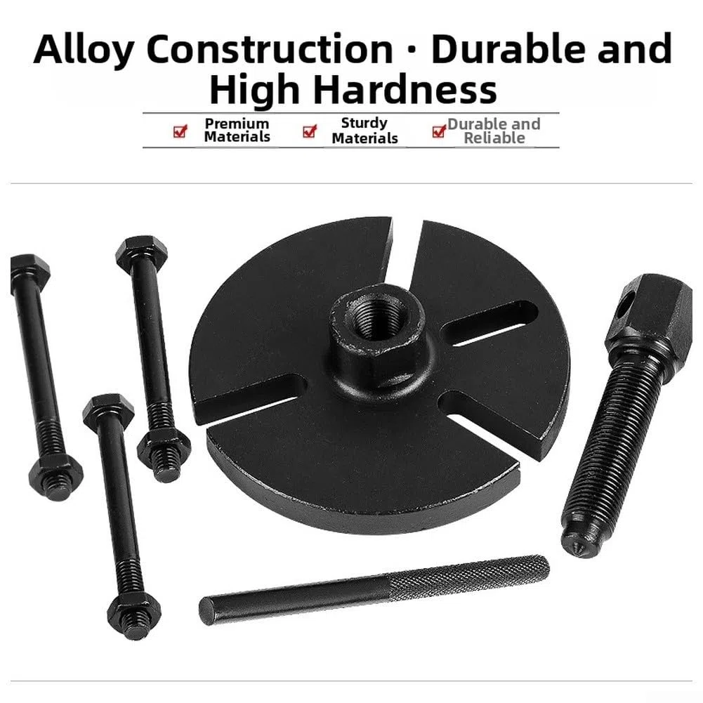 Herramienta extractora para motocicleta MAGNETO para extracción y reparación de volante con construcción de metal y conector hexagonal para mayor comodidad y compatibilidad