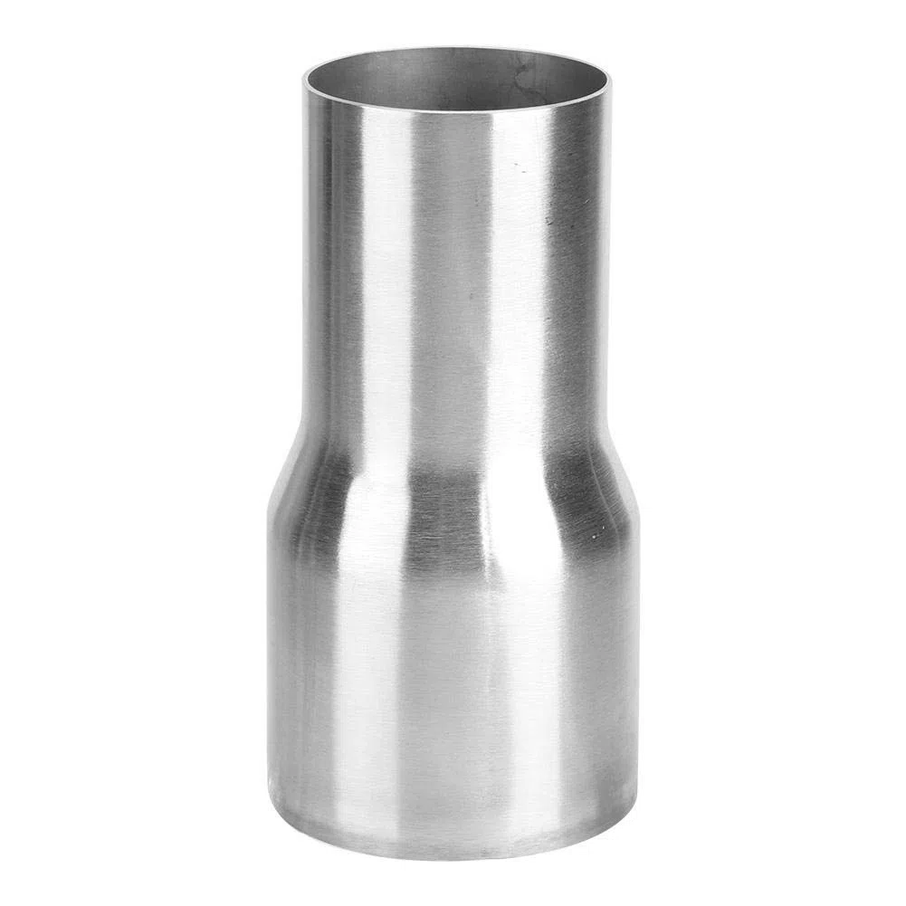 Adaptador de tubo de escape, conector de tubo de escape universal de acero inoxidable, adaptador de tubo, reductor, pieza modificada(51-63MM)