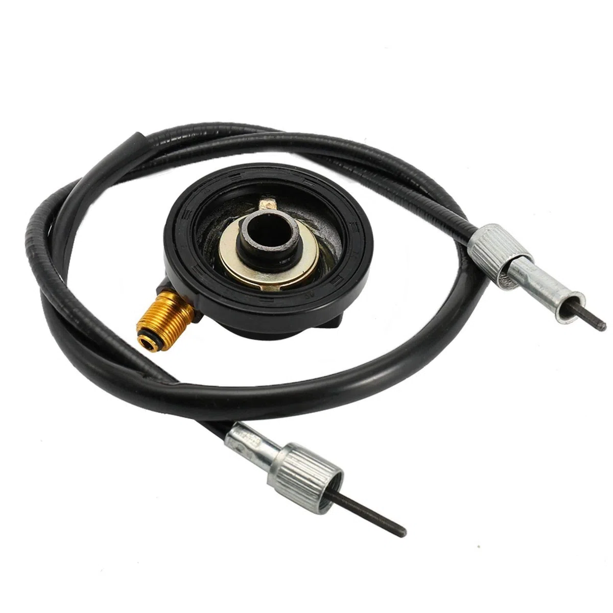 Cable cuenta kilometro 0.2 interior-Engranaje impulsor del velocímetro Fydun Eje de 12 mm con cable para scooter GY6 Cables de velocímetro