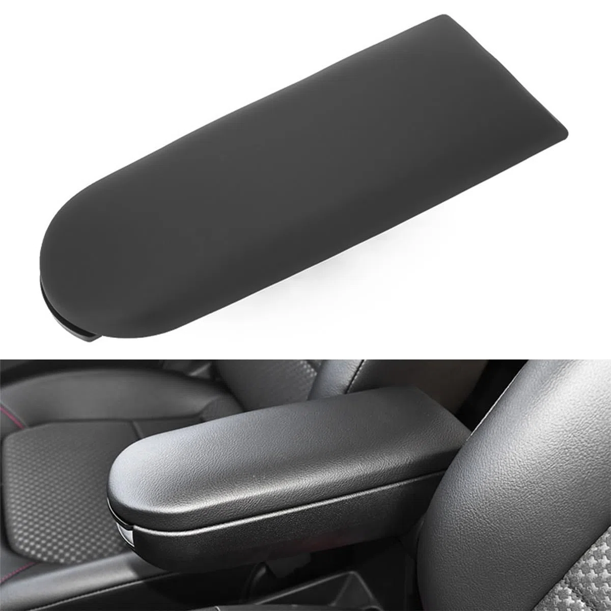 Tapa de la guantera del reposabrazos Central Compatible con los Modelos Volkswagen Golf 4, Passat B5, Bora, Polo, Jetta MK4 y Fabia.