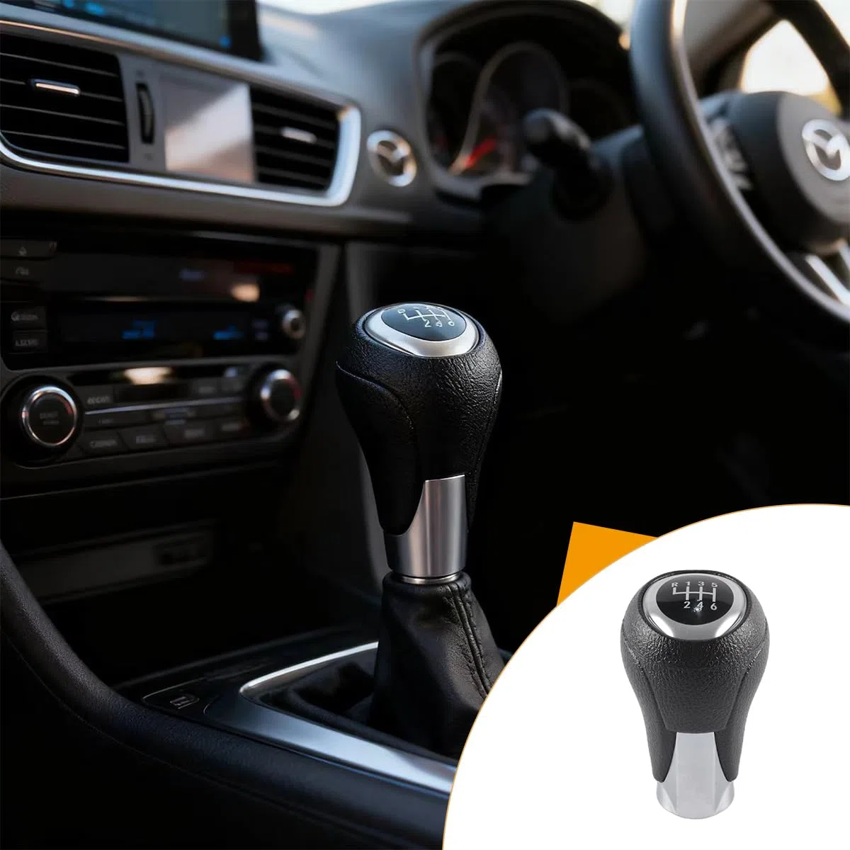 Ausi Perilla De Cambio Manual De 6 Velocidades Para Mazda 2, 3, 6, CX-3, CX-5, Transmisión Manual, Palanca De Cambios Para Caja De Cambios Automotriz