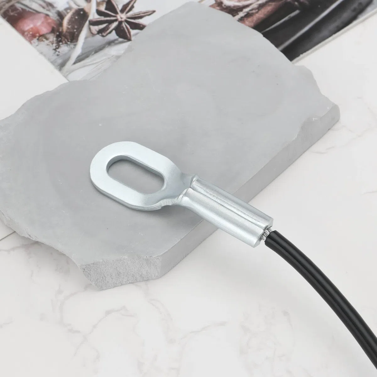 2 piezas de cable de repuesto para portón trasero 6730A089 compatible con Mitsubishi L200 Triton MK5 Pre-FL 2016-2018, alambre de acero de repuesto resistente para portón trasero
