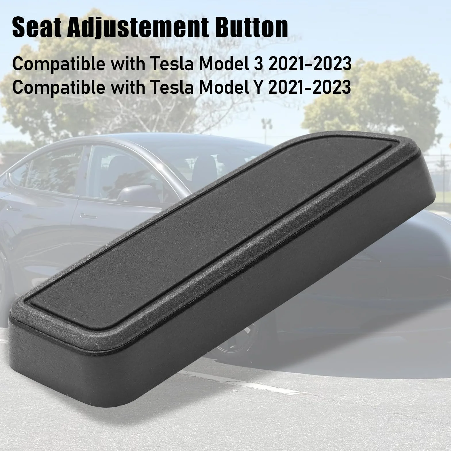 TTCR-II Compatible con Botón Asiento Tesla Model 3/Y 2021 2022 2023 2024, 1098842-01-D Lado Pasajero Botón Interruptor Avance Asientos, Botones Ajuste Asiento Tesla Y/3 Accesorios Internos-Derecho
