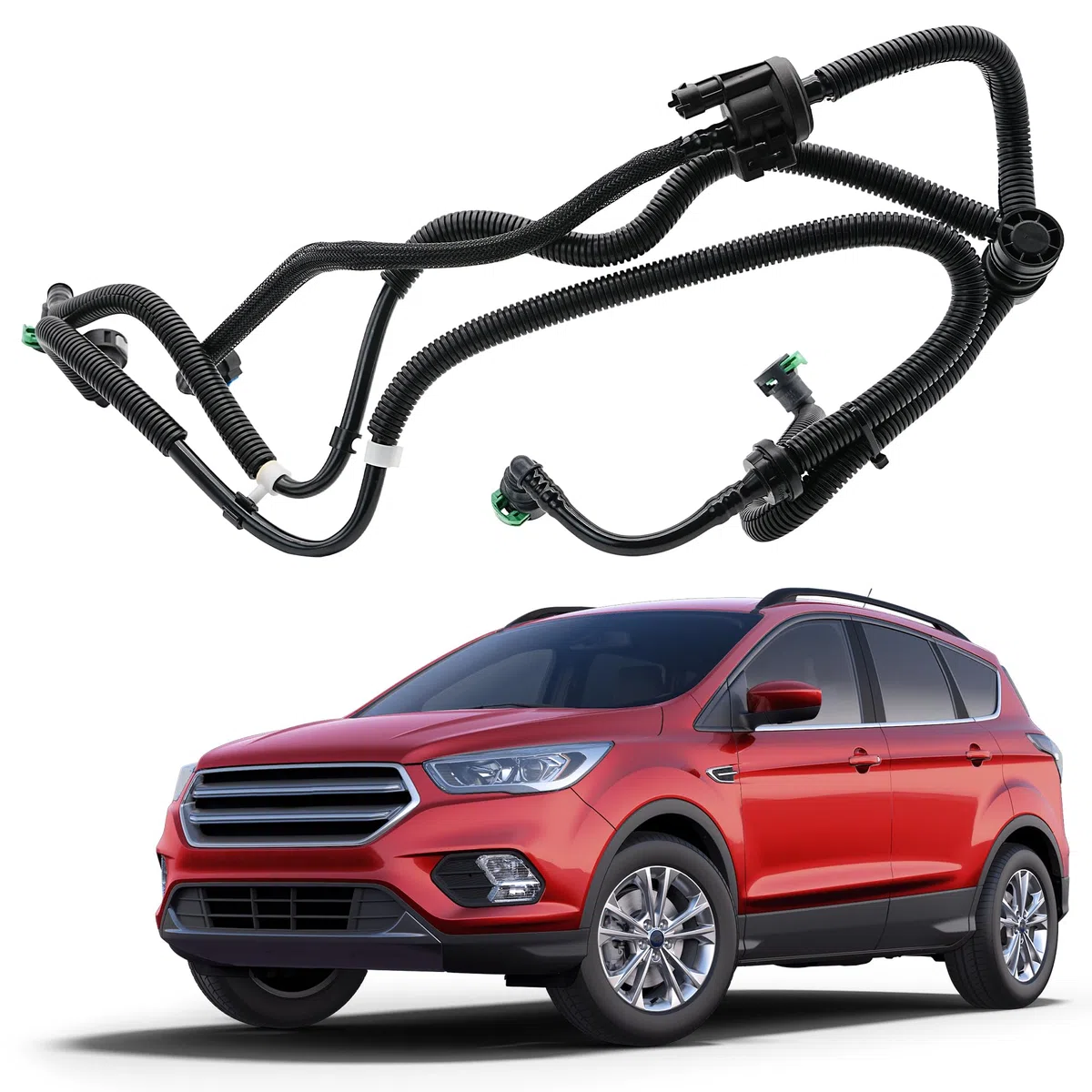 Válvula de purga de recipiente de vapor compatible con Ford Escape 2017 2018 2019 1.5L L4. Reemplaza # GV6Z-9D289-E, GV6Z9D289E, CP892, GV6Z9D289A, GV6Z-9D289-A