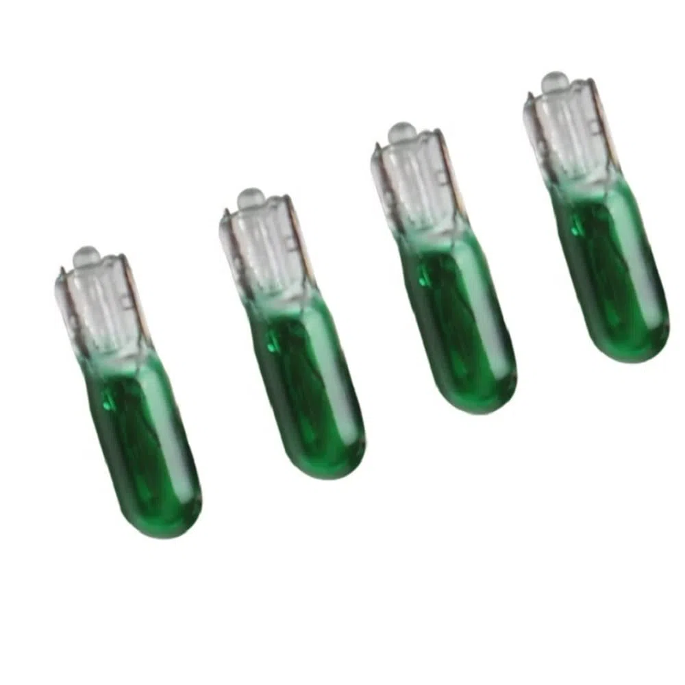 10 Uds W2W T5 12V 1,2 W Lámpara Halógena para Coche Luces De Instrumento Bombilla para Salpicadero Luz Interior para Coche Estilismo para Coche