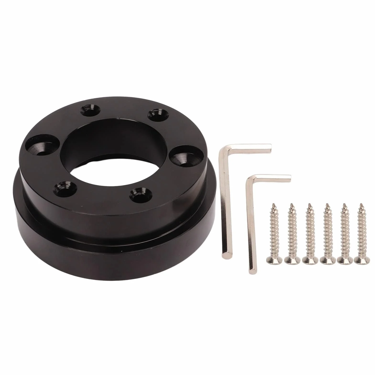 Ejoyous Adaptador de Buje de Volante, 70 mm, Placa Adaptadora para G25 G27 G29 G920, 13-14 Pulgadas