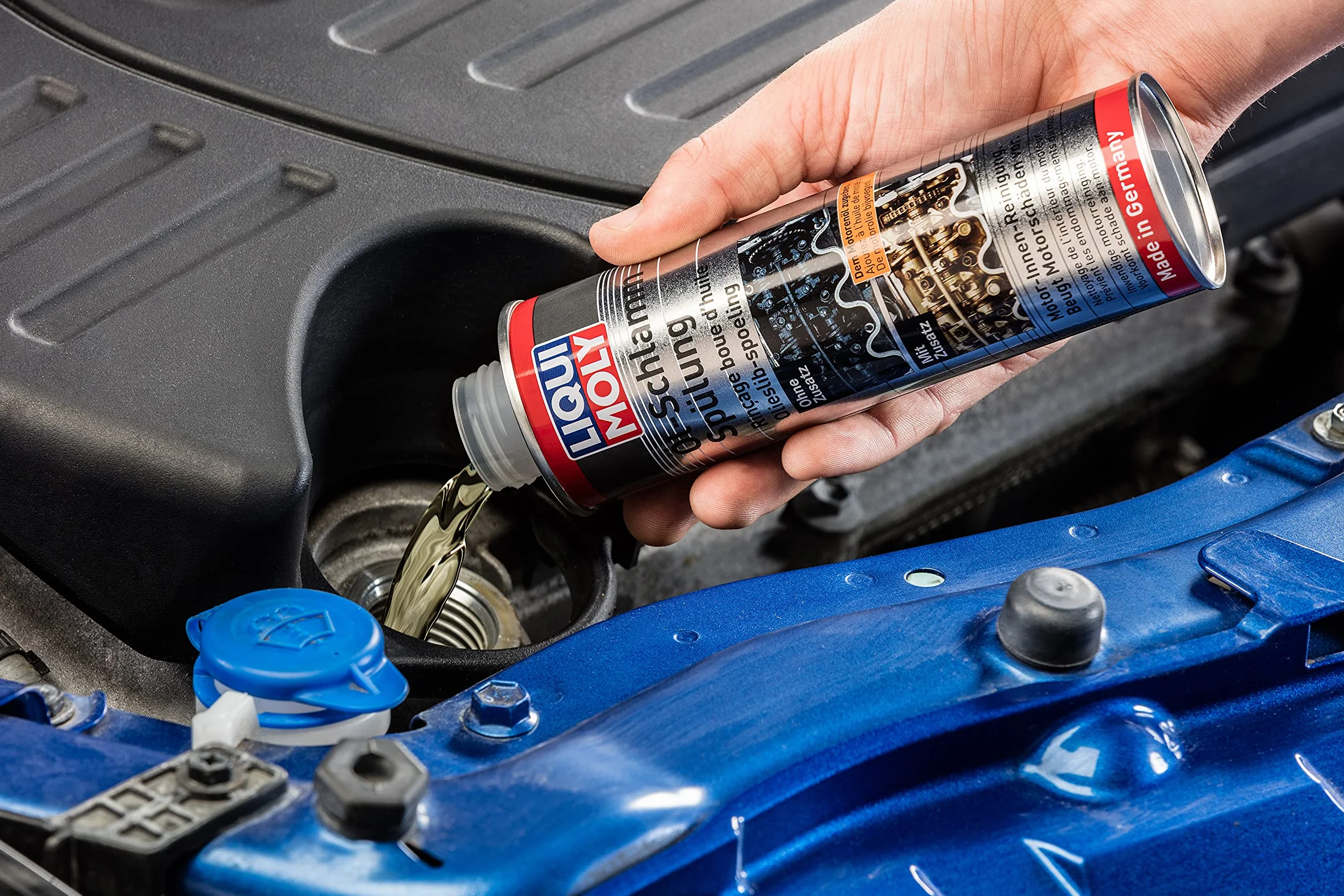 LIQUI MOLY Limpiador fangos aceite | 300 ml | Aditivo de aceite | 5200