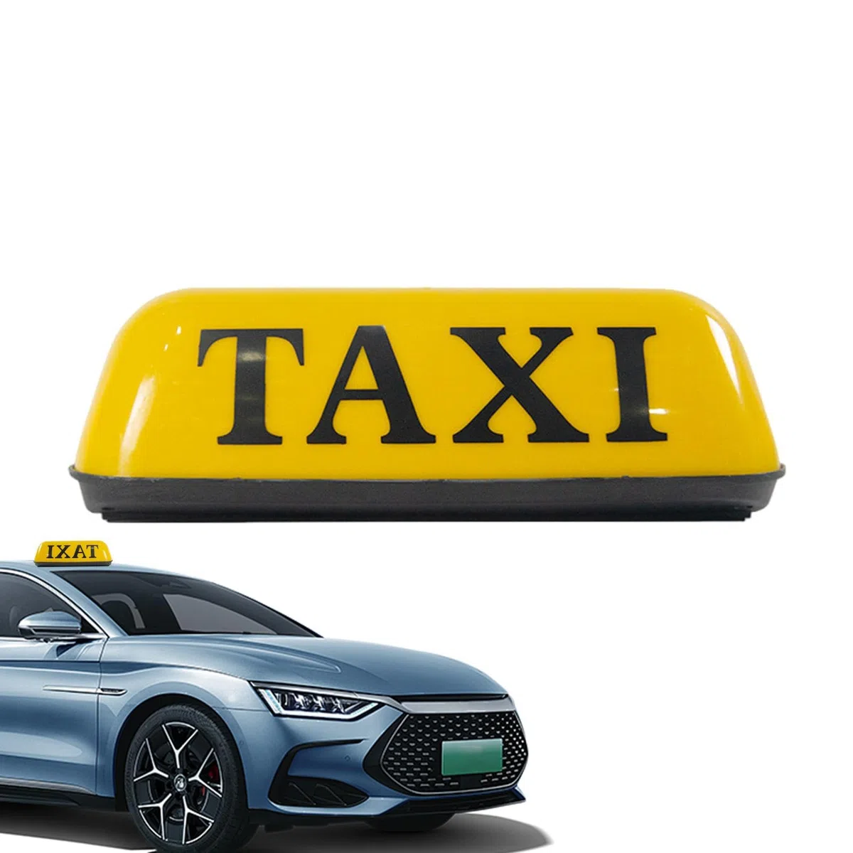 Señal de taxi: lámpara de luz para automóvil, techo y señal de cabina retro, diseño vintage