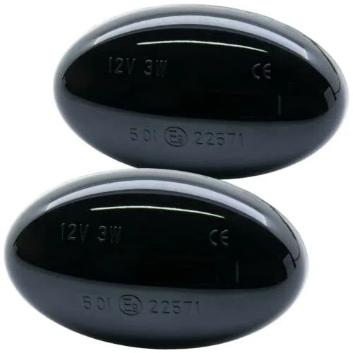 Intermitente Lateral LED válido para SMART FORTWO | 450, 452 | 1998-2007 Luz de Señal Luces Intermitentes Canbus smd plafon ahumado