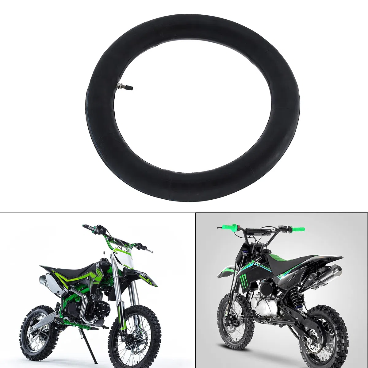 Tubo interior de motocicleta, tubo interior de neumático de goma 2,5/2,75-14 60/100-14 para 50cc 110cc 125cc 140cc 150cc 160cc Dirt Pit Bike