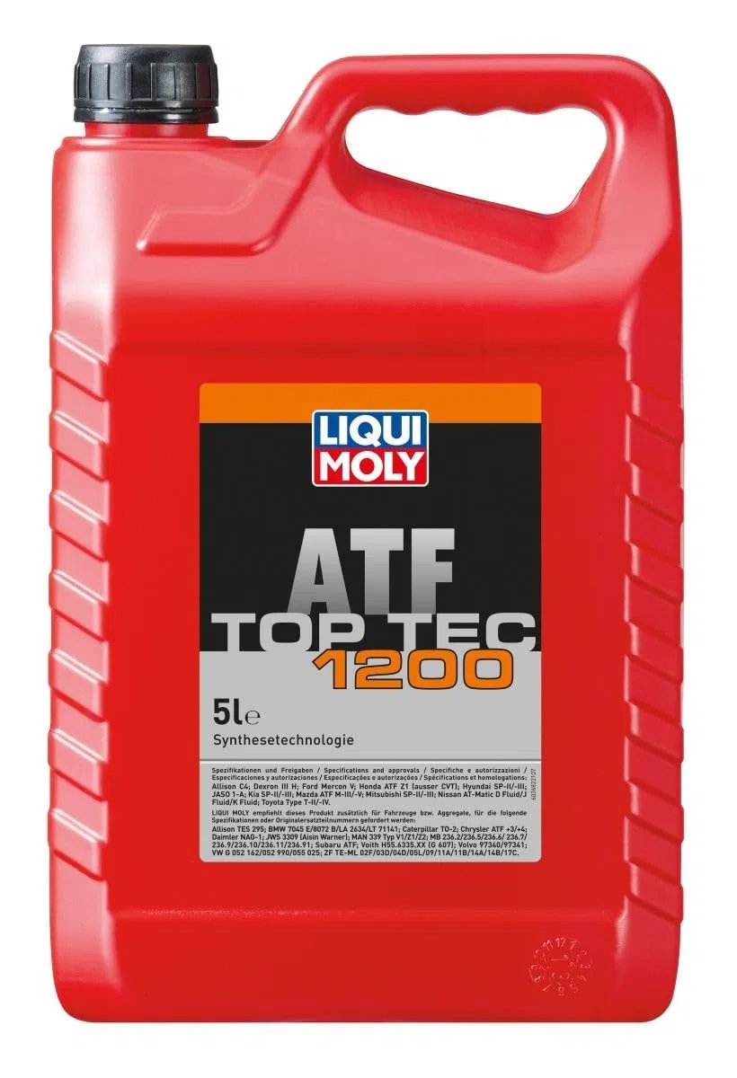 LIQUI MOLY Top Tec ATF 1200 | 1 L | Aceite de engranajes | Aceite hidráulico | 3681