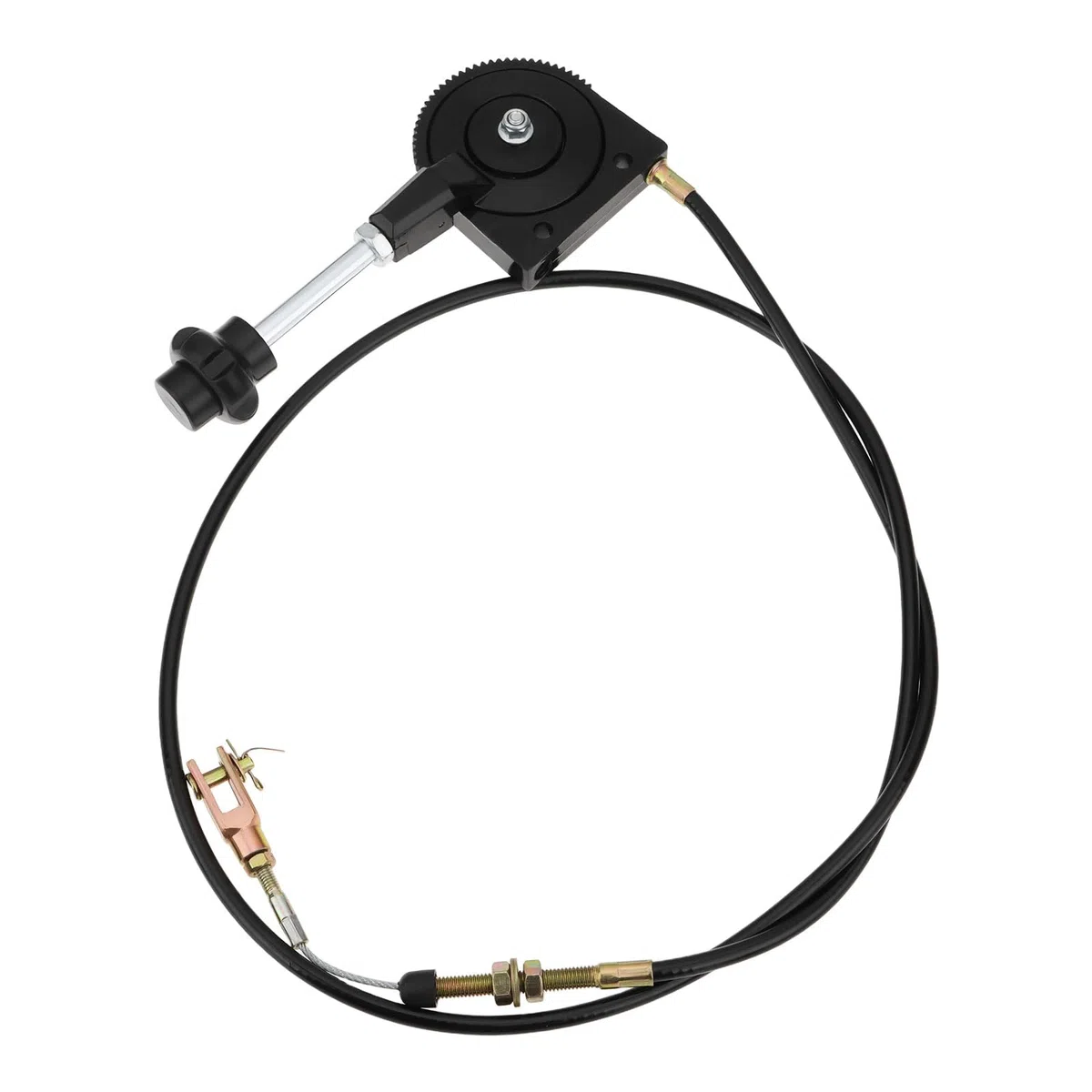 Cable de Acelerador Manual para Excavadora de 1,5 M Compatible con Komatsu Y Controlador de Cosechadora de Barcos Compatible con Doosan