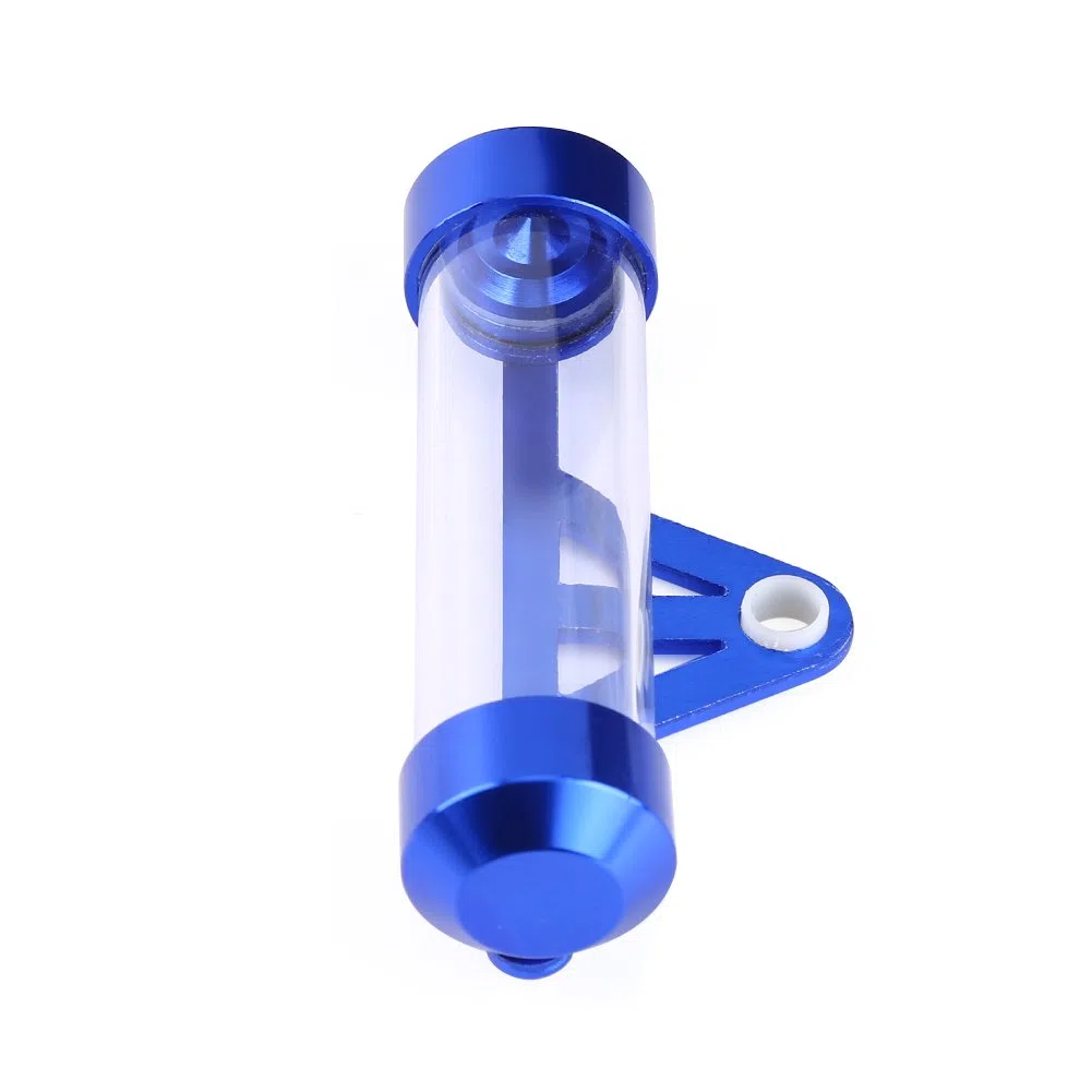 Tubo de Disco Fiscal Universal, Resistente al Agua y Marco Cilíndrico, Tubo Fiscal para Motocicleta, 14x14x4 cm, para Conducción Diaria y Viajes Largos