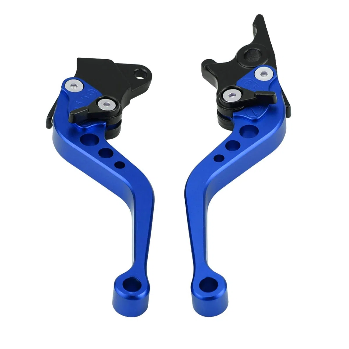 Yosoo Health Gear Palanca de Freno de Tambor y Embrague de Motocicleta, Aluminio CNC, para GY6 CG125, Azul