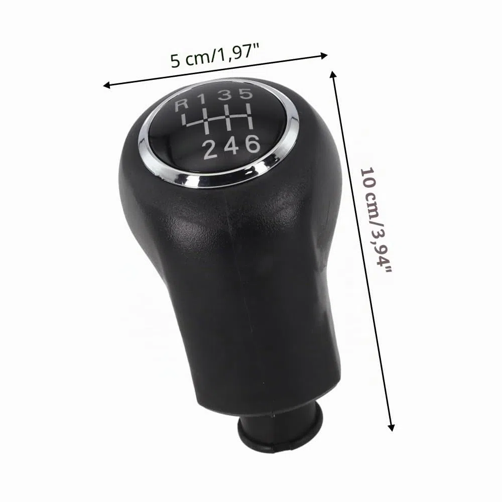Pomo de palanca de cambios manual,pomo palanca de cambios,compatible con Opel Astra H Zafira B 2005-2010 6 velocidades
