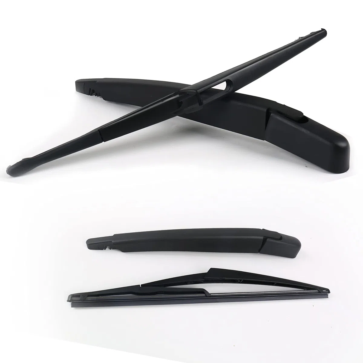 Limpiaparabrisas Trasero, Juego de Escobillas Limpiaparabrisas, Brazo Limpiaparabrisas Trasero compatible con Nissan Qashqai 2006-2019 (2013-2019)