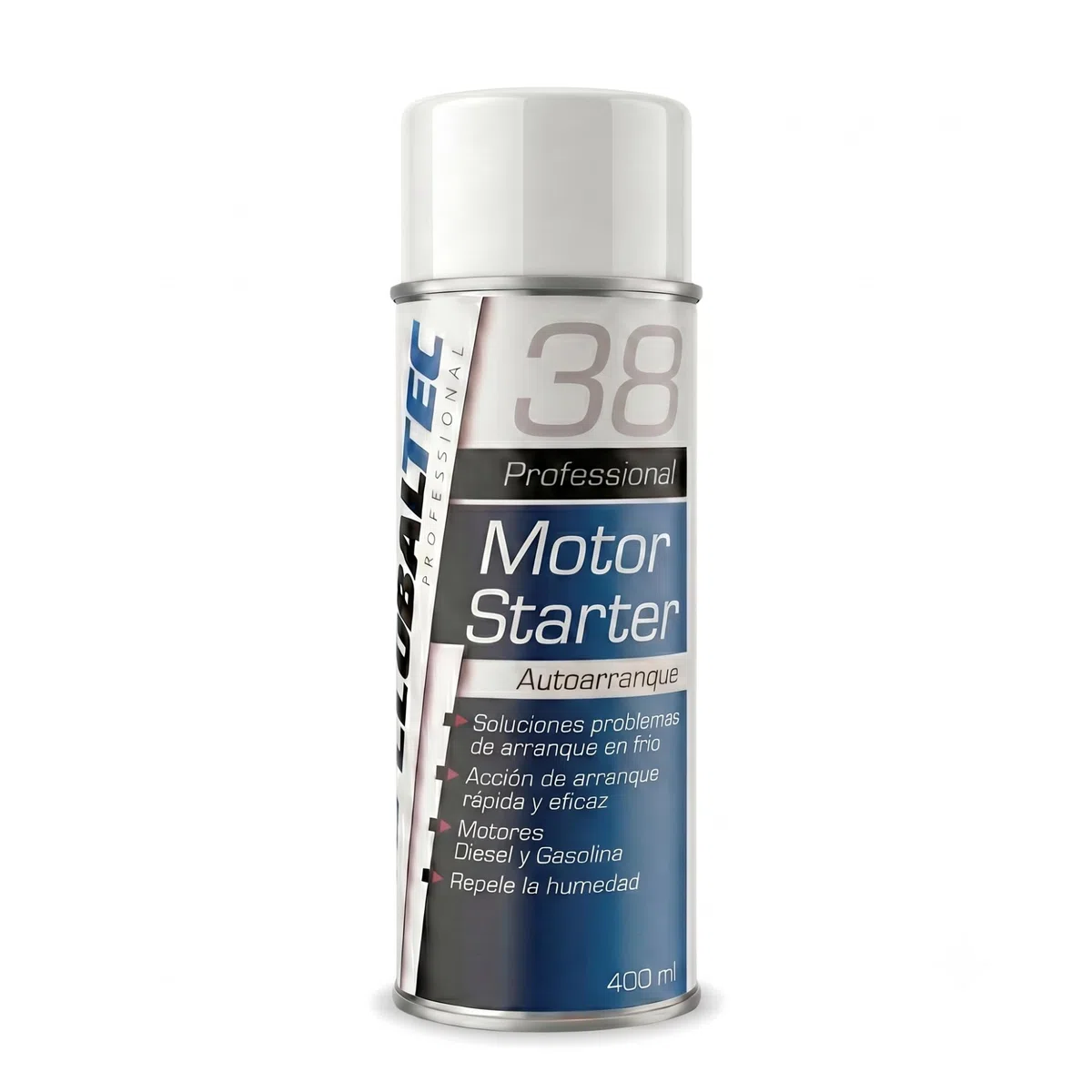 Spray Autoarranque Motor Diésel y Gasolina 400 ml | Arranque Instantáneo en Frío y Humedad | Coches, Motos, Maquinaria Agrícola y Barcos