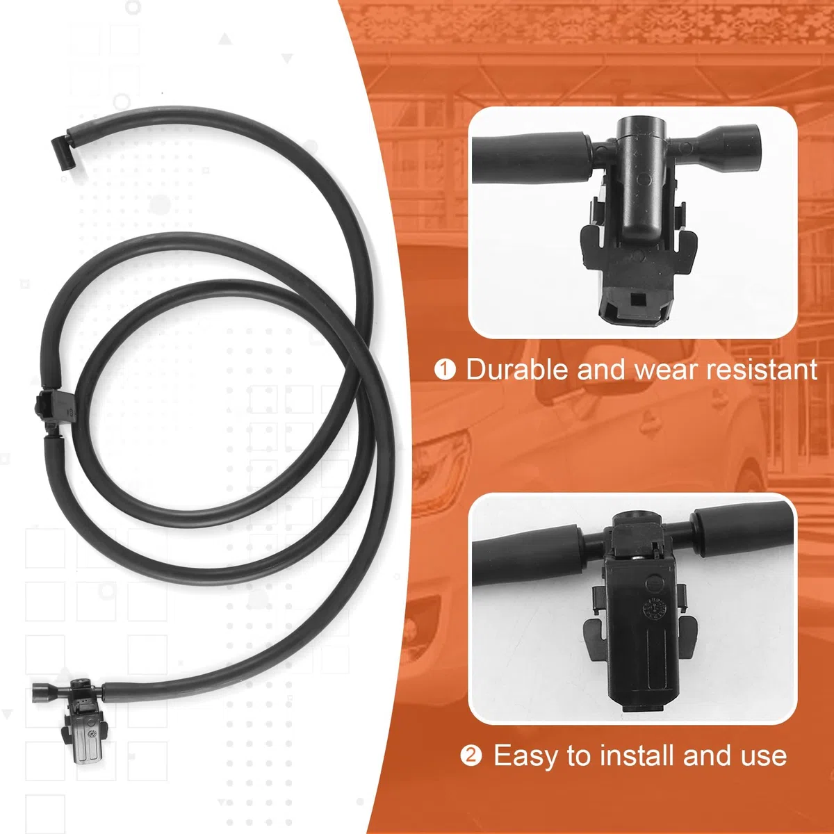 Boquilla para limpiaparabrisas A1698600492 para W169 2004-12 /B W245 2005-11, sin calefacción