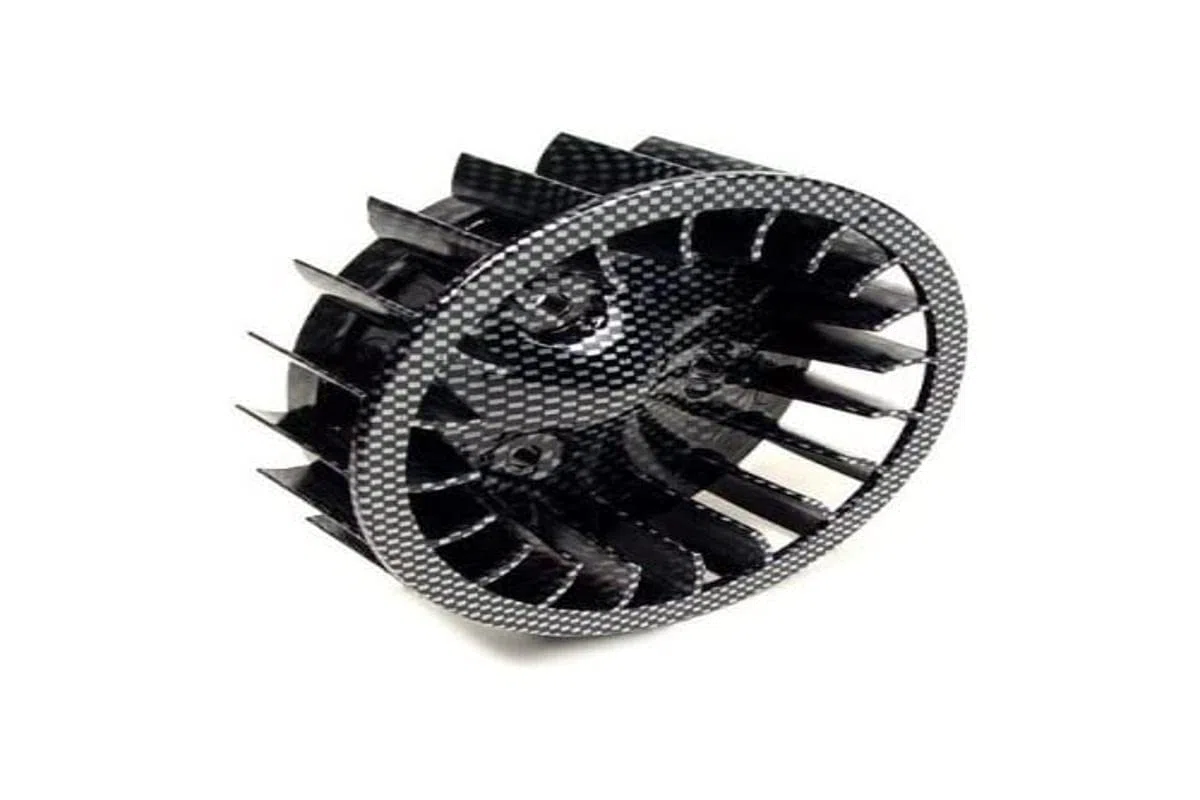 Rueda Ventilador Oversize Str8 Lado Lima Carbon para Minarelli Horizontal