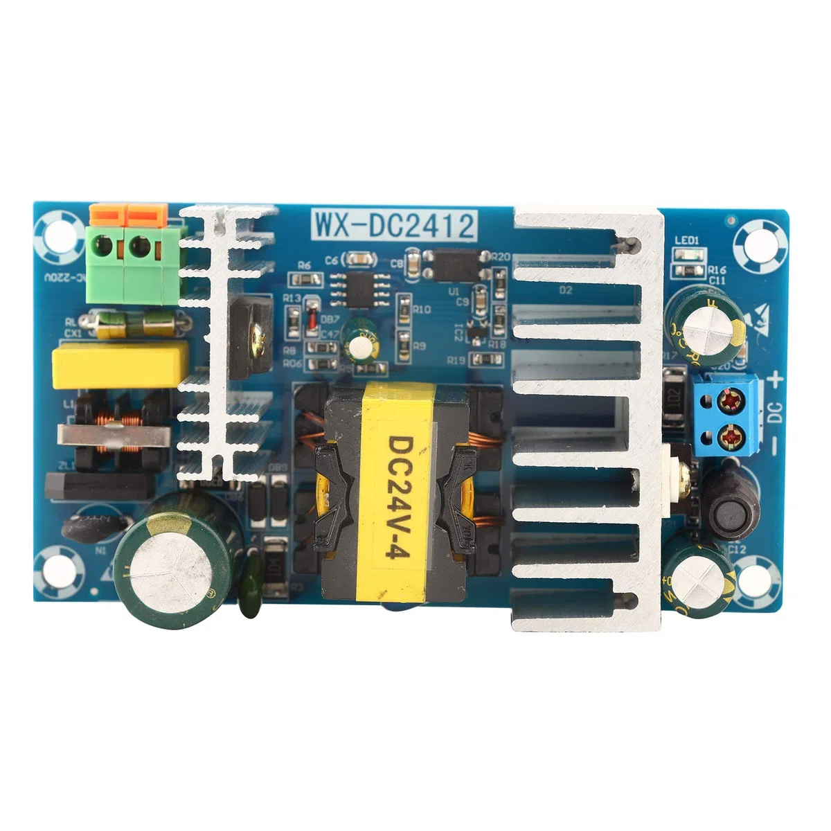 Módulo Convertidor AC-DC, 24v 4a~6a Convertidor Reductor De Voltaje Interruptor Estable De Alta Potencia para Conversión De Voltaje