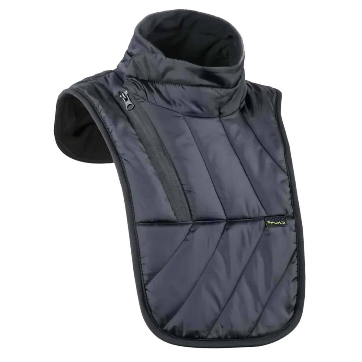 Braga Cuello Moto Invierno，Pecho y Hombro Calentador Ajustable, Térmico Cortaviento Bufanda de Cuello de Moto, Protector de Cuello de Moto al Aire Libre