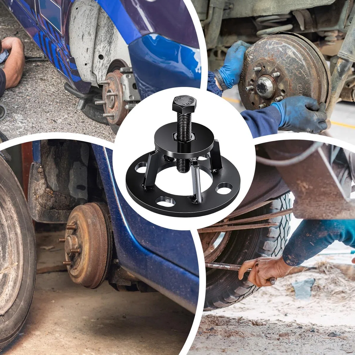 Extractor De Buje - Extractor de Cubo de Rueda | Instalador Conductor para el Mantenimiento la Instalación y la Limpieza de Motocicletas y Camiones