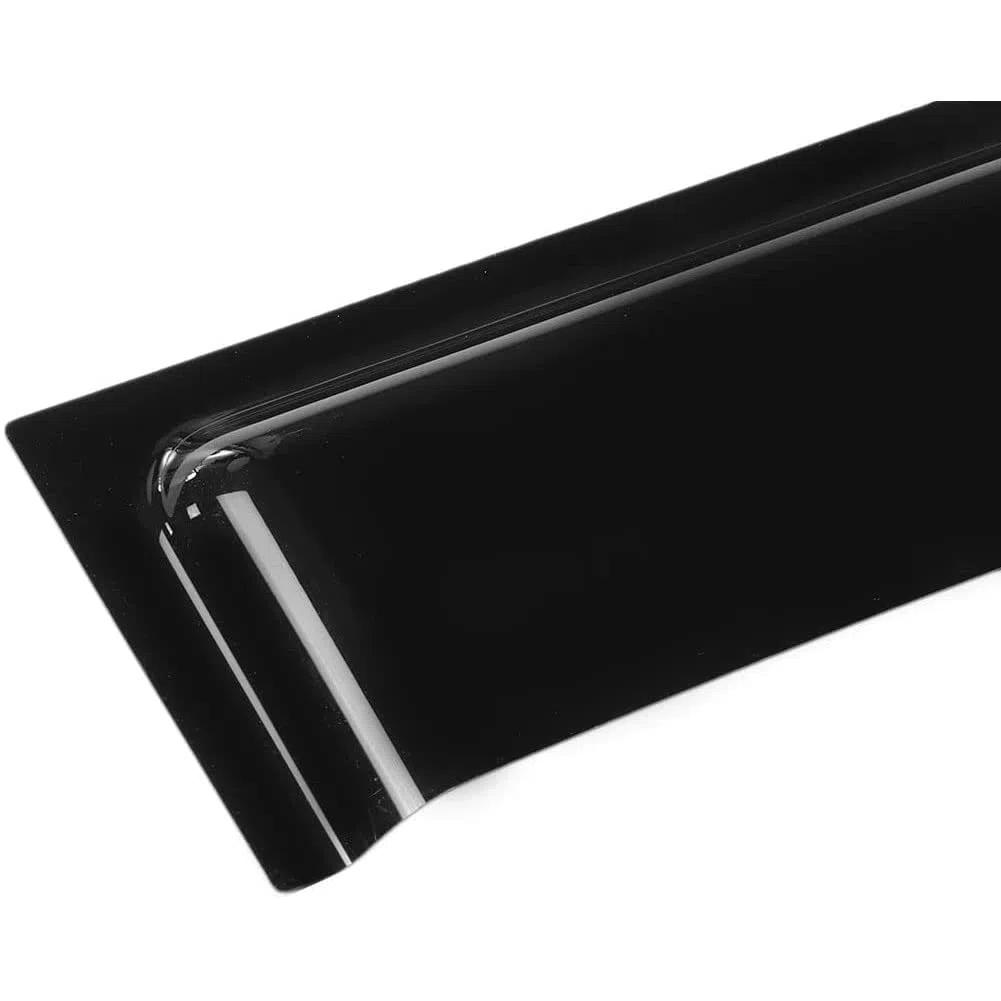 4 Piezas Deflectores de Viento Coche para Fo-rd Ranger PJ PK Dual Cab 2006-2011, Ventanas Laterales Delantera Trasera Protector de Humo de Lluvia Visera Deflector de Aire Accesorios