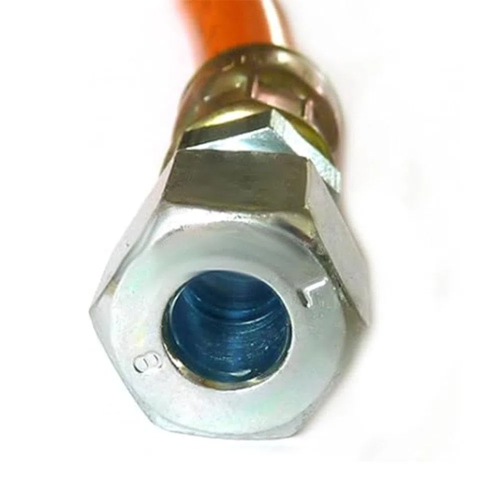 Generisch Manguera de propano para autocaravana, caravana, caravana, manguera de gas de 80 cm, conexión de tubo de gas de 1/4 pulgadas