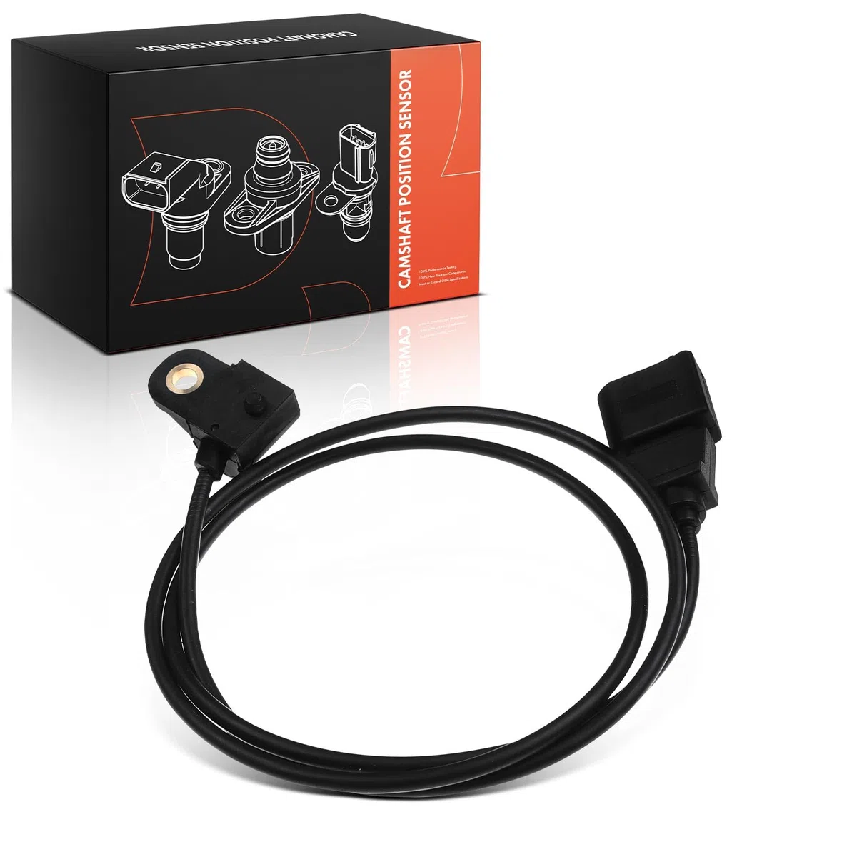 Frankberg Sensor del árbol de levas Sensor del cigüeñal 3-Polos Compatible con A4 Avant 8E5 P.a.s.s.a.t Variante 3B6 P.a.s.s.a.t Variante 3B5 A4 Avant 8ED A4 8E2 Replace# 038906433A