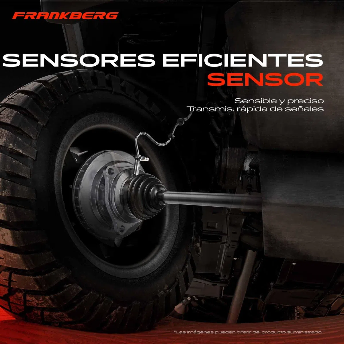 Frankberg Sensor de velocidad de ruedas Sensor ABS 2 Polos Compatible con Clase B W242 W246 GLClase A X156 Clase A W176 CLA Shooting Brake X117 CLA Coupé C117 Replace# A2465402510