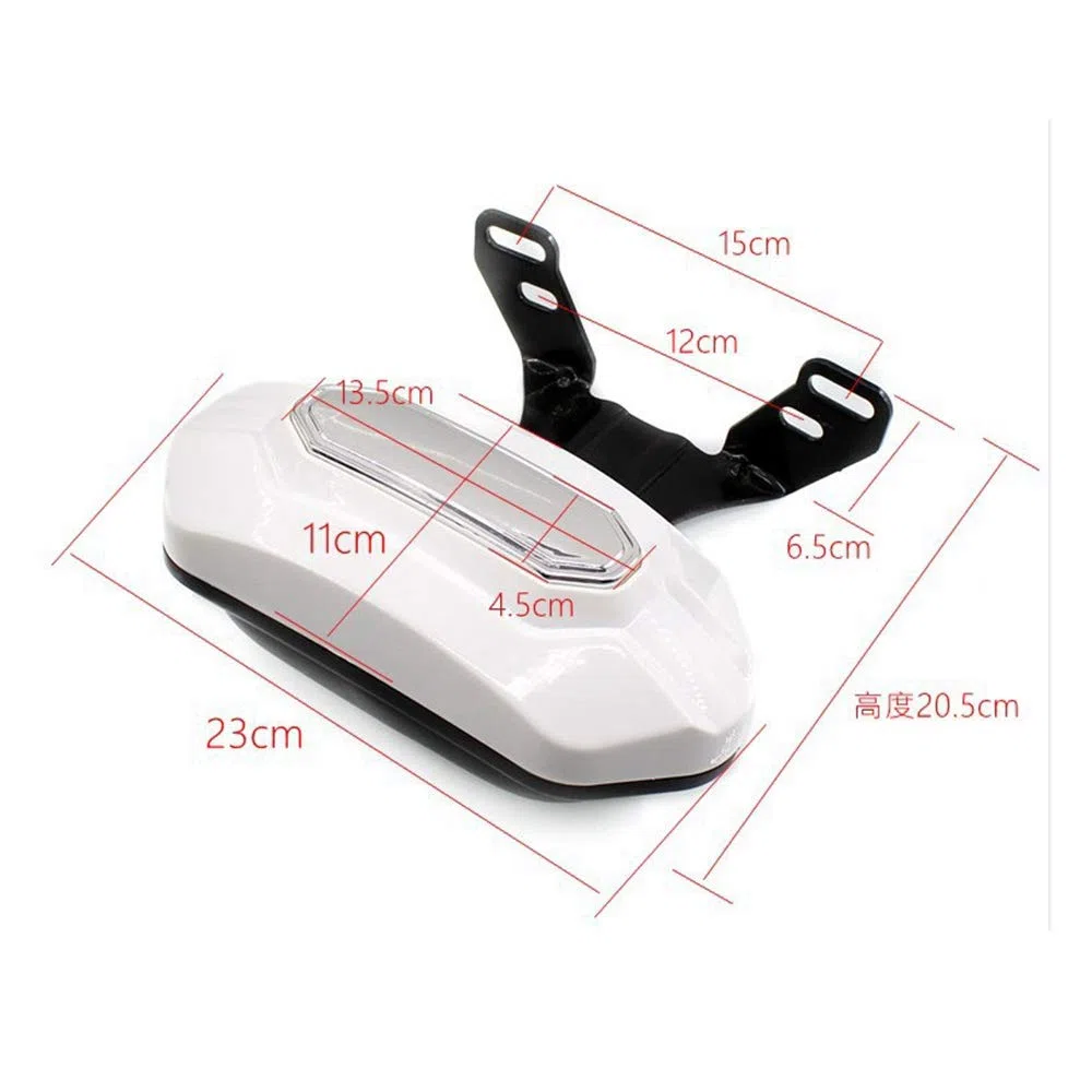 1 Pieza Portaequipajes para Motocicleta CojíN del Respaldo del Pasajero Trasero de la Barra Almohadilla para para Accesorios de Moto