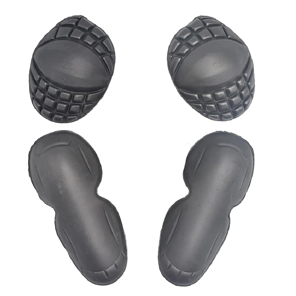 Protectores EVA Universales para Motocicleta, Insertos Desmontables para Hombros, Codos y Rodillas para Chaqueta Moto, Protección Interior para Ciclismo, Skate, Patinaje y Esquí Deportivo.