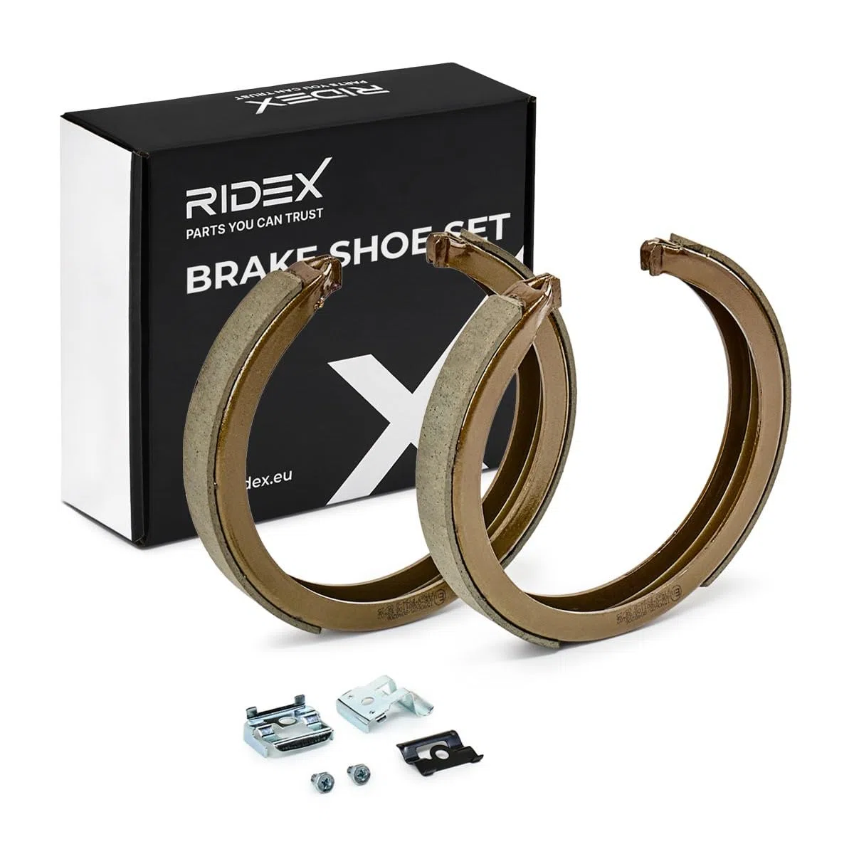 RIDEX 70B0085 Juego de zapatas de frenos Trasero Compatible con SSANGYONG Rexton/Rexton II GAB