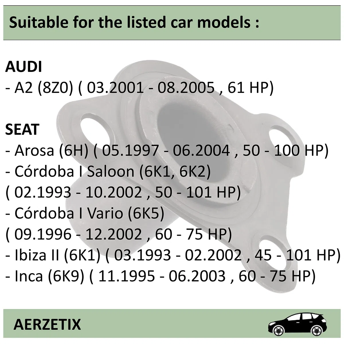 AERZETIX - C66728 - Guía de cojinete de embrague - compatible con números ОЕ 085 141 181 - mecánica, reparación, taller, coche, automóvil
