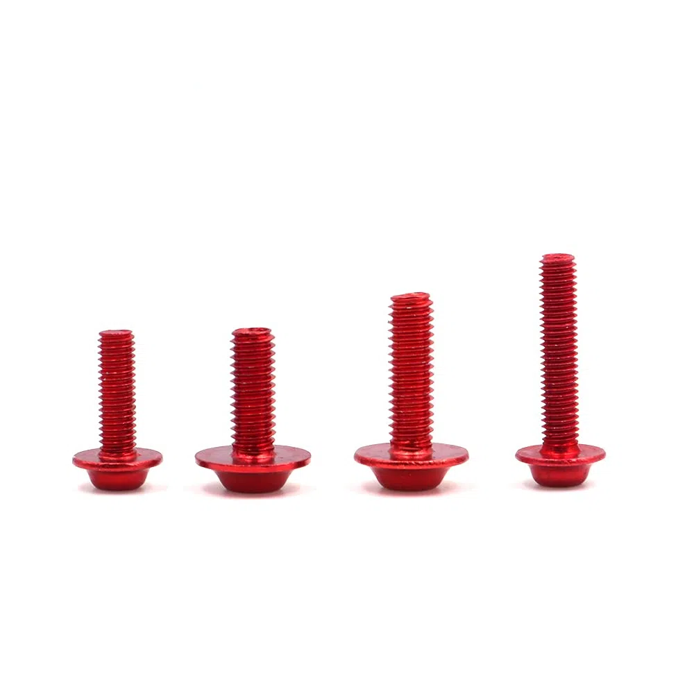 177 piezas motocicleta Sportbike completo carenado pernos Kit sujetador Clips Tuercas de tornillo-rojo