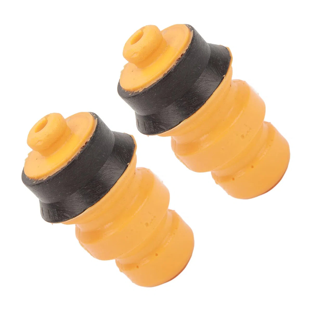 Cosiki 2 Piezas de Soporte de Amortiguador de Suspensión del Eje Trasero, Tope de Goma con Números OE 516680 9657150780, Ideal para 207, 2008 C3 y